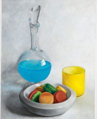 View artwork titled Hpnotiq Macarons