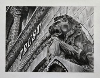 View artwork titled Bank and Trust Building – Detroit