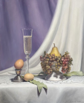 View artwork titled Champagne Breakfast