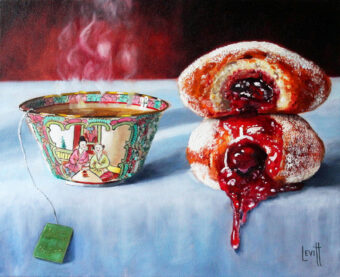 View artwork titled Donuts For Two