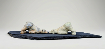 View artwork titled Nose to Nose