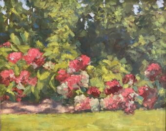 View artwork titled Blues Turn to Red