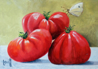 View artwork titled Garden Tomatoes