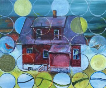 View artwork titled Red House