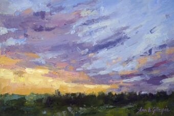 View artwork titled Evening Drama