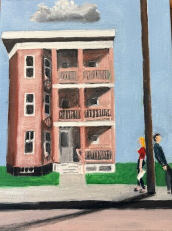 View artwork titled Unhappy Couple
