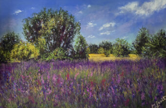 View artwork titled Where Silence Blooms