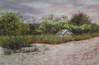 View artwork titled Where the Sky Meets the Sand