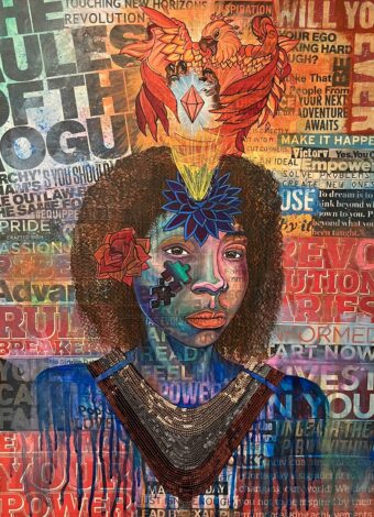 View artwork titled Phoenix Rising