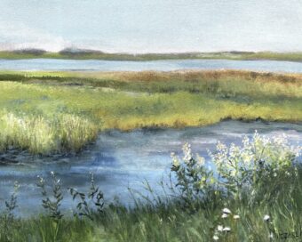 View artwork titled Open Marsh
