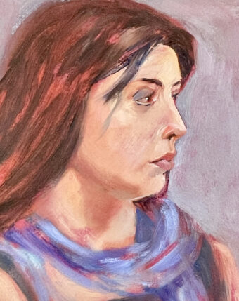 View artwork titled Portrait of a Woman