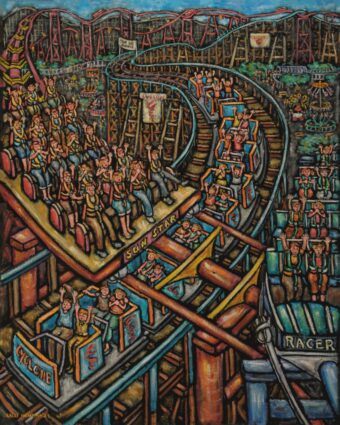 View artwork titled Fearless Riders