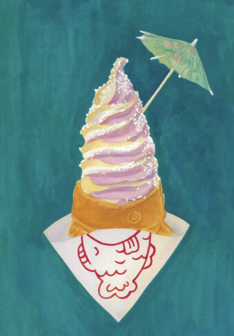 View artwork titled Taiyaki with Umbrella