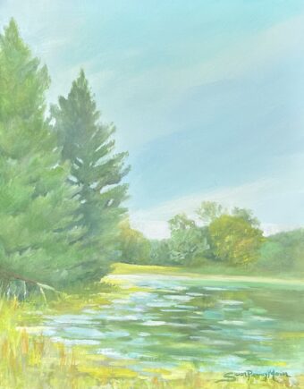 View artwork titled Other Side of the Rail Trail