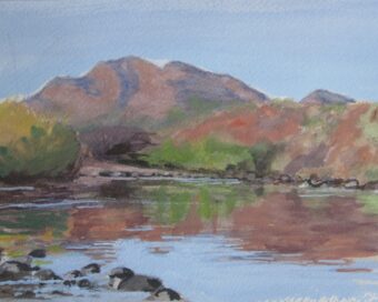 View artwork titled Salt River Upstream