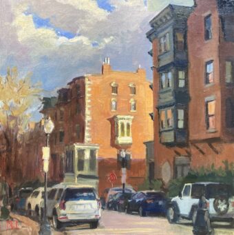 View artwork titled Marathon Monday