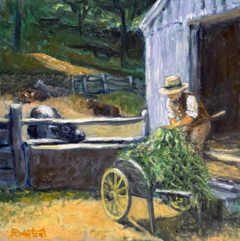 View artwork titled Feeding Time