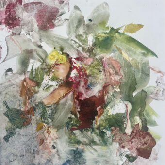 View artwork titled Floral Frenzy I