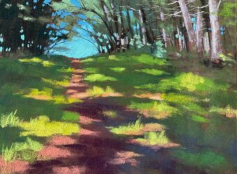 View artwork titled A Walk in the Woods
