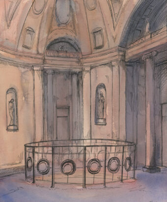 View artwork titled Museum of Fine Arts Revisited II