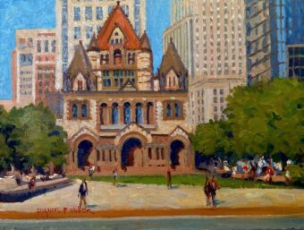 View artwork titled The Trinity Church