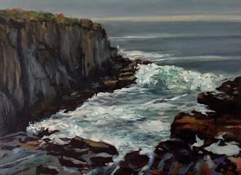 View artwork titled The Cliff House