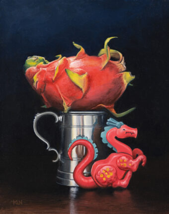 View artwork titled Here Be Dragons