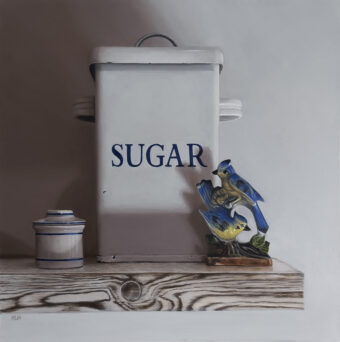 View artwork titled Vermont Blue Jays