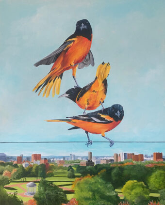 View artwork titled Avis Funambulists