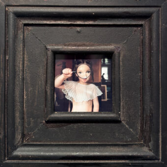 View artwork titled I am not what you think I am (detail)