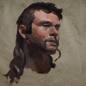 View artwork titled Study of the Muse