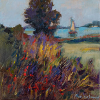 View artwork titled New England Scene