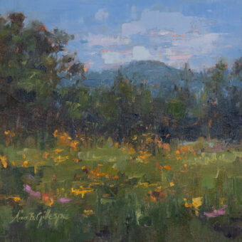 View artwork titled Early Summer View to Wachusett