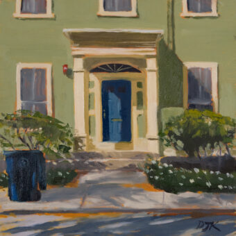 View artwork titled Blue Door