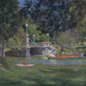 View artwork titled Swan Boat
