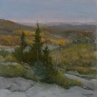 View artwork titled Autumn on Cadillac’s Summit