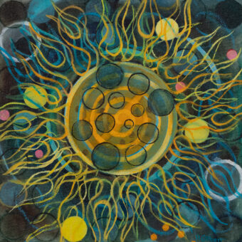 View artwork titled Quantum Sunflower