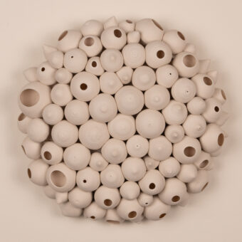 View artwork titled Floral Wall Piece