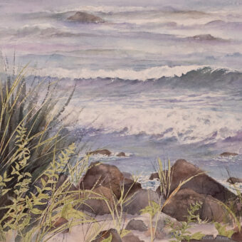 View artwork titled Pearlescent Coast