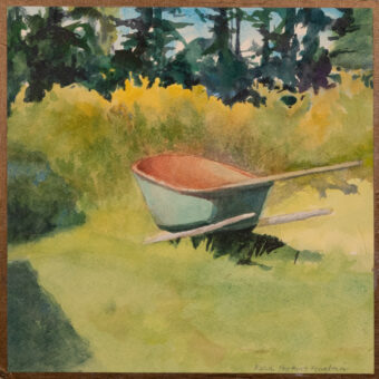 View artwork titled Wheelbarrow